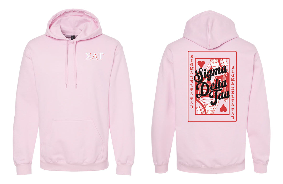 Queen of Hearts Sorority Hoodie