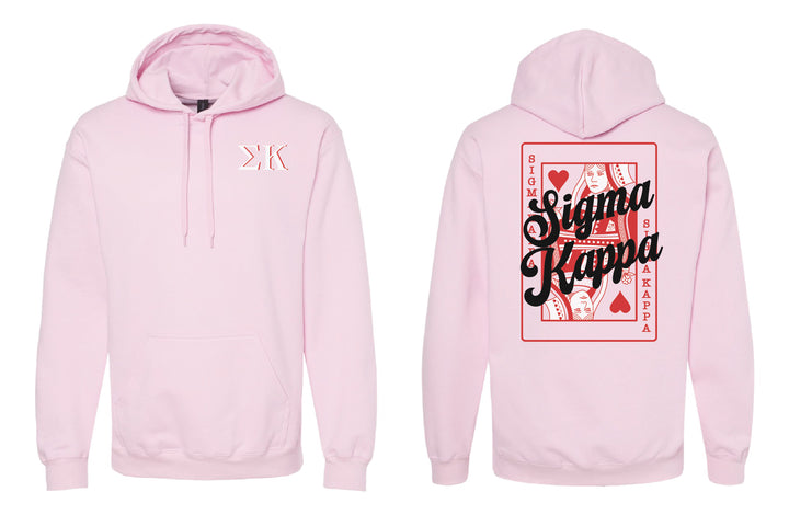 Queen of Hearts Sorority Hoodie