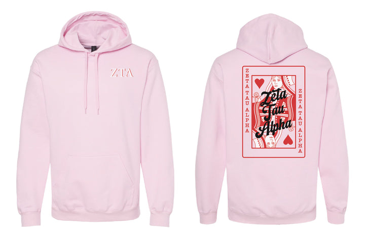 Queen of Hearts Sorority Hoodie