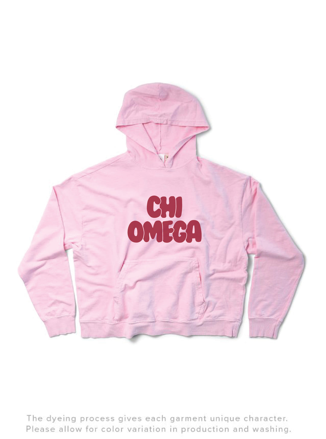 Red Letter Sorority Light Weight Bubblegum Hoodie