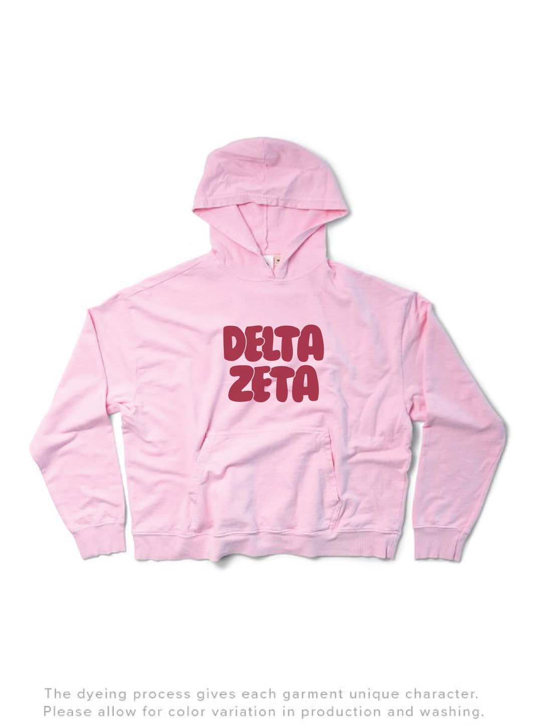 Red Letter Sorority Light Weight Bubblegum Hoodie - 2XL