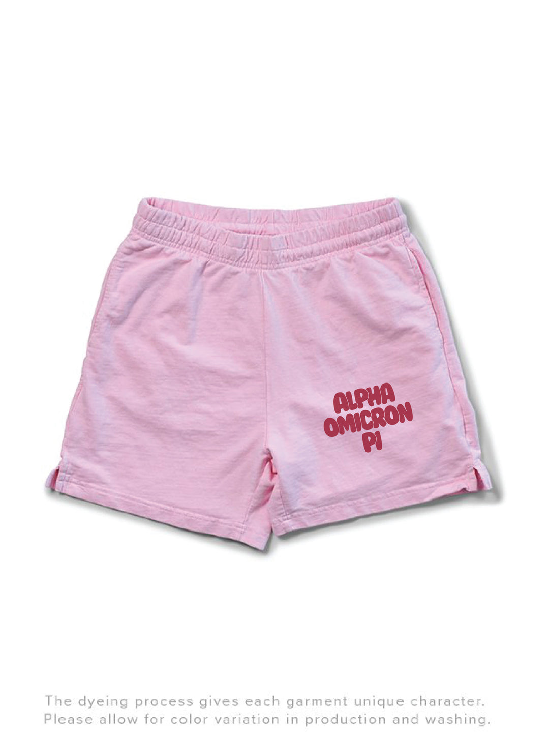 Red Letter Sorority Light Weight Bubblegum Shorts