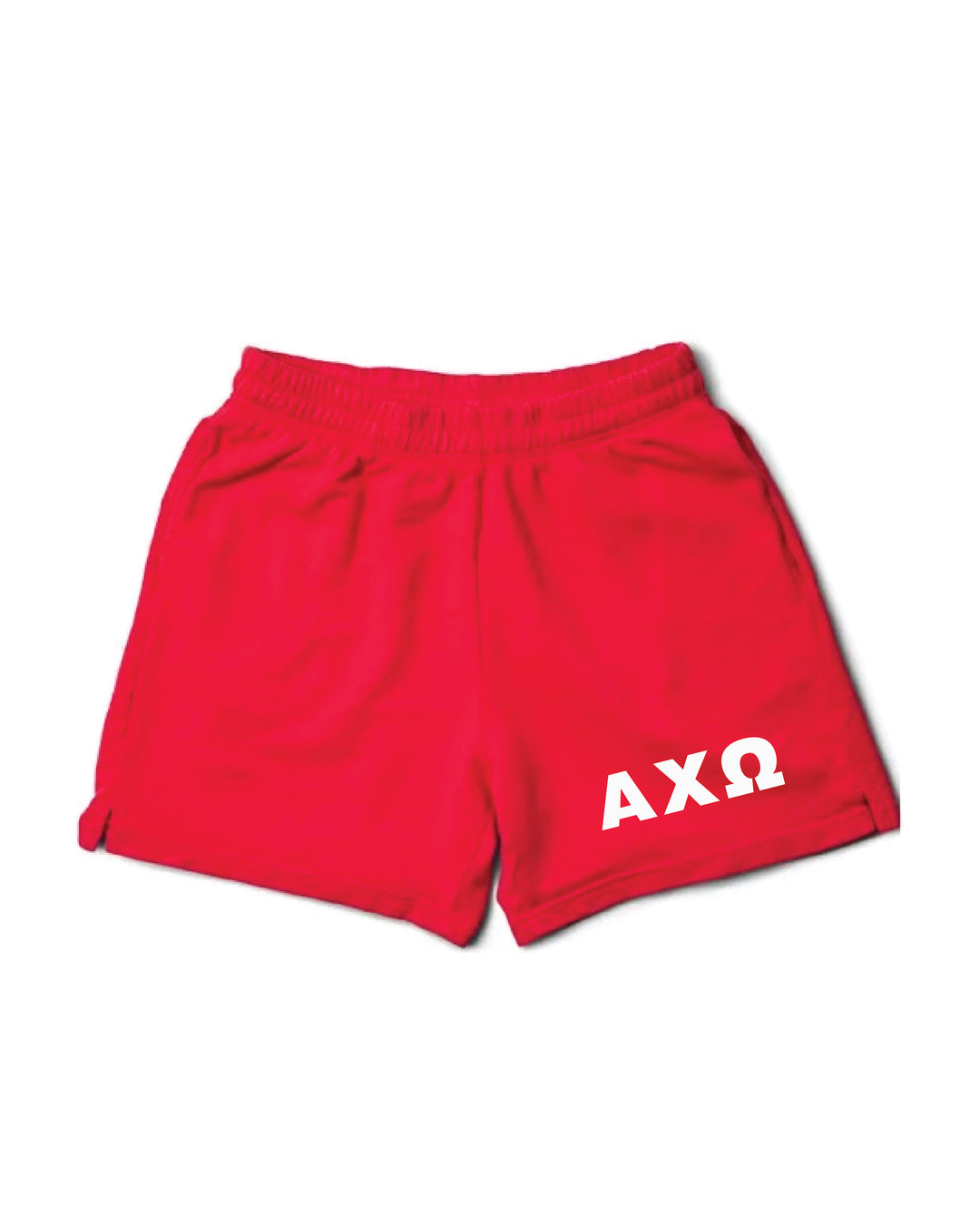 Red Greek Letter Sorority Shorts