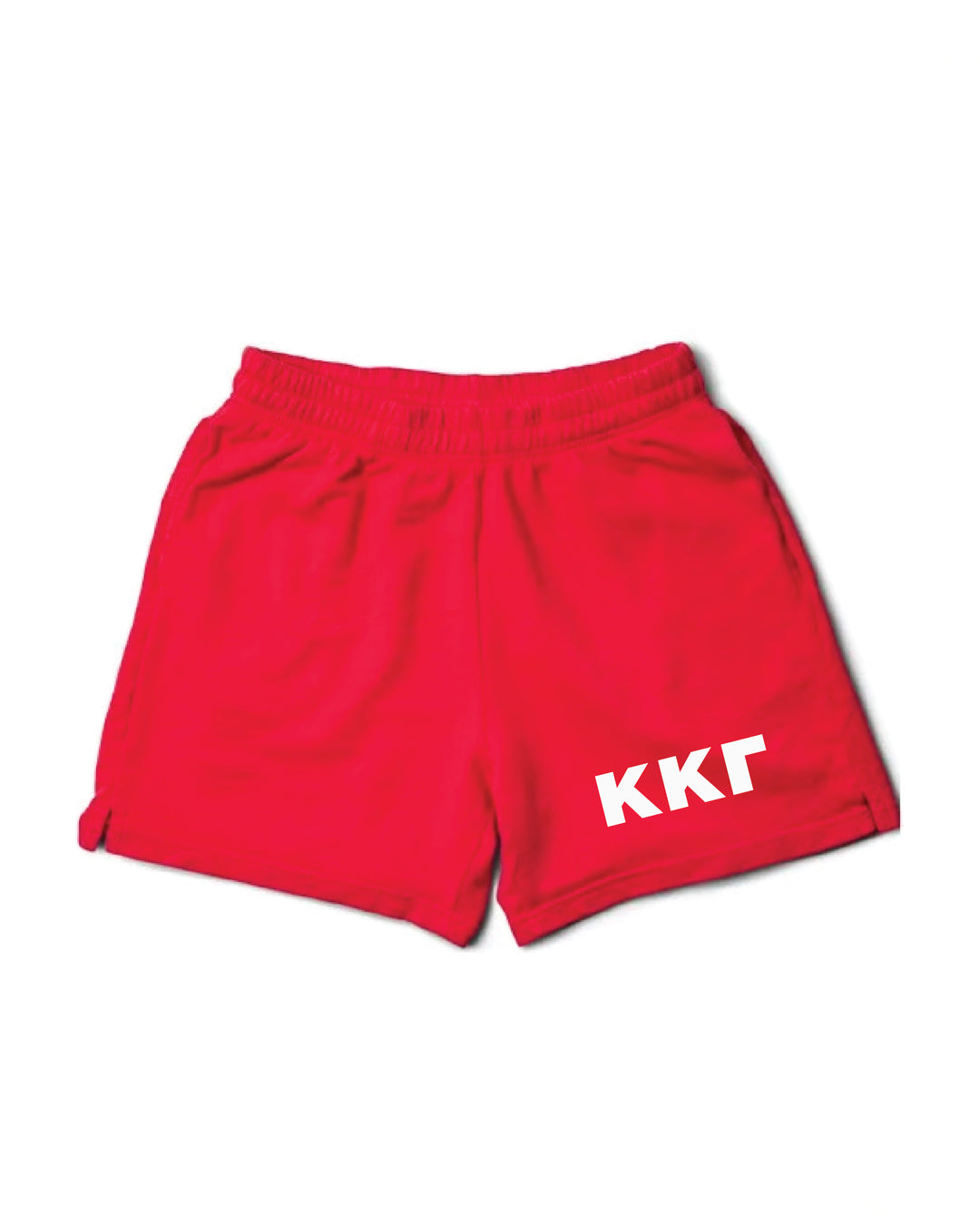 Red Greek Letter Sorority Shorts