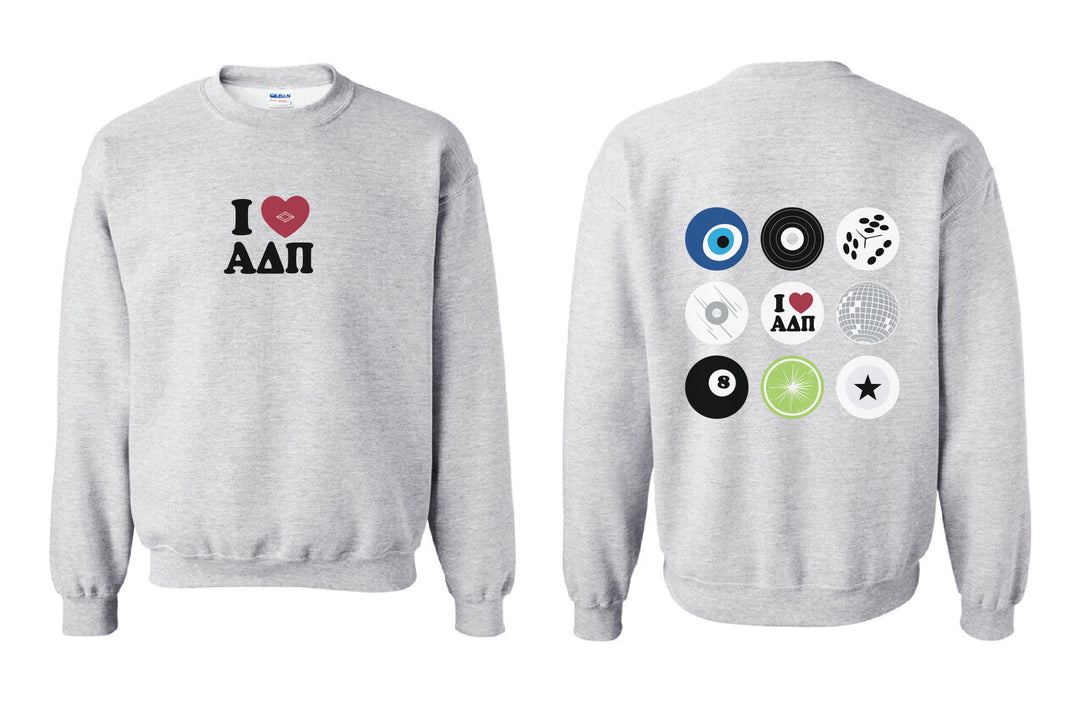 Alpha Delta Pi Icon Crewneck