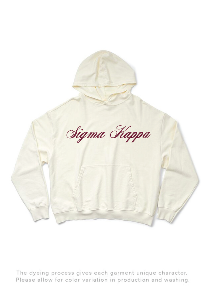 Sigma Kappa 150th Anniversary Matchbox Vanilla Ice Light Weight Hoodie