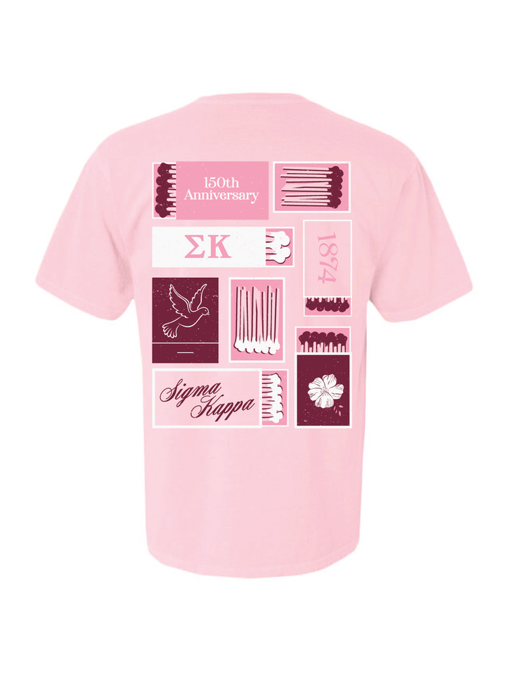 Sigma Kappa 150th Anniversary Matchbox Tee