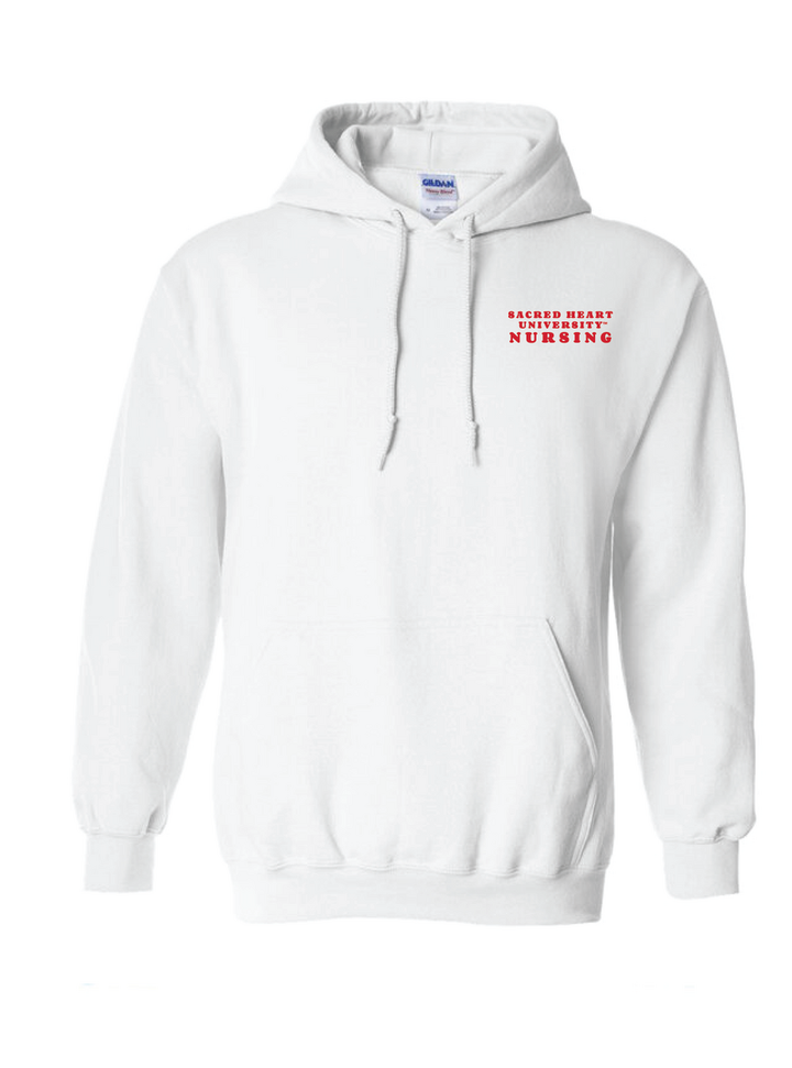 SHU SNA | College of Nursing | Heart Sweatshirt