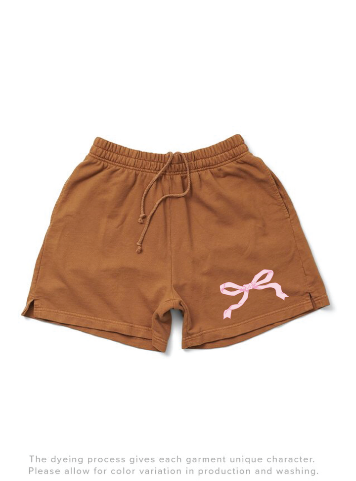 Bow Caffeine Matching Set Shorts