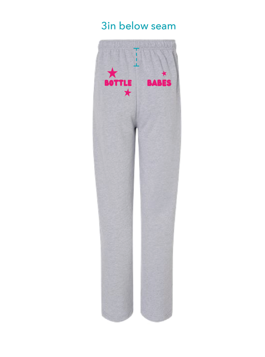 The Ivy | Bottle Girls | Sweatpants - Athletic Heather