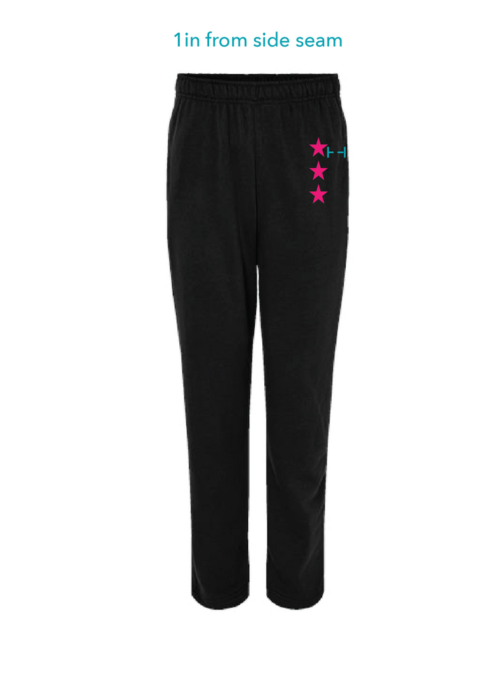 The Ivy | Bottle Girls | Sweatpants - Black