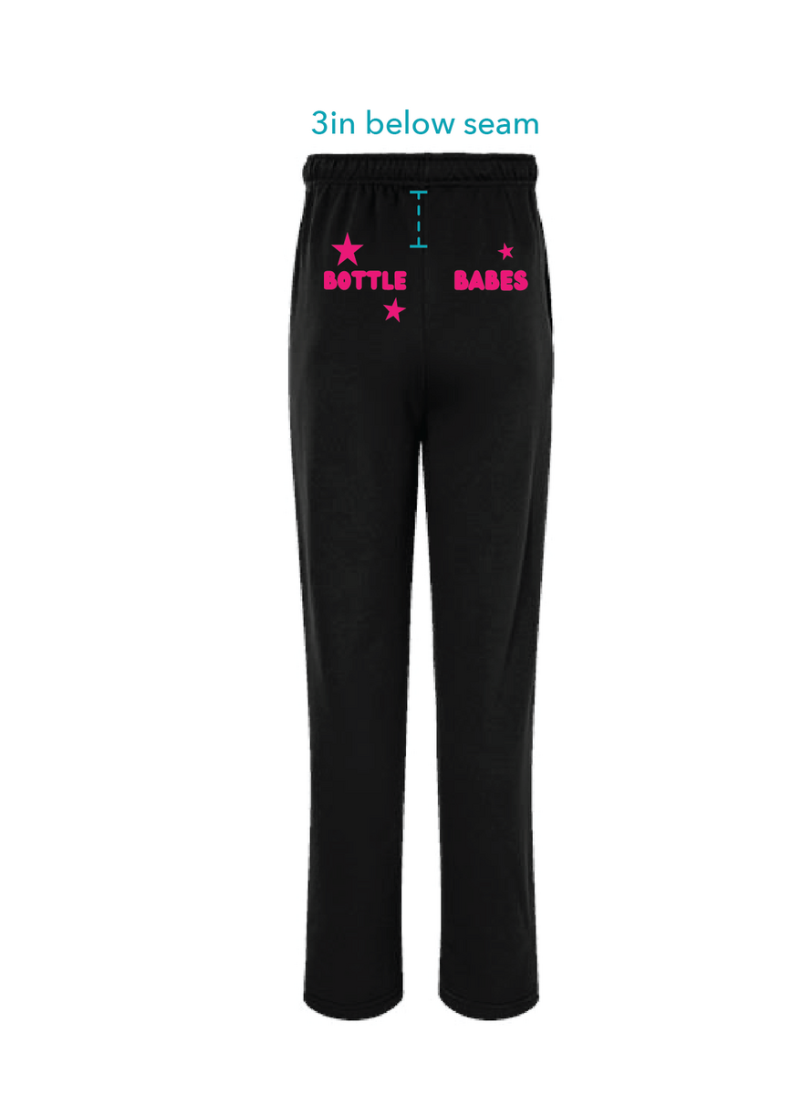 The Ivy | Bottle Girls | Sweatpants - Black