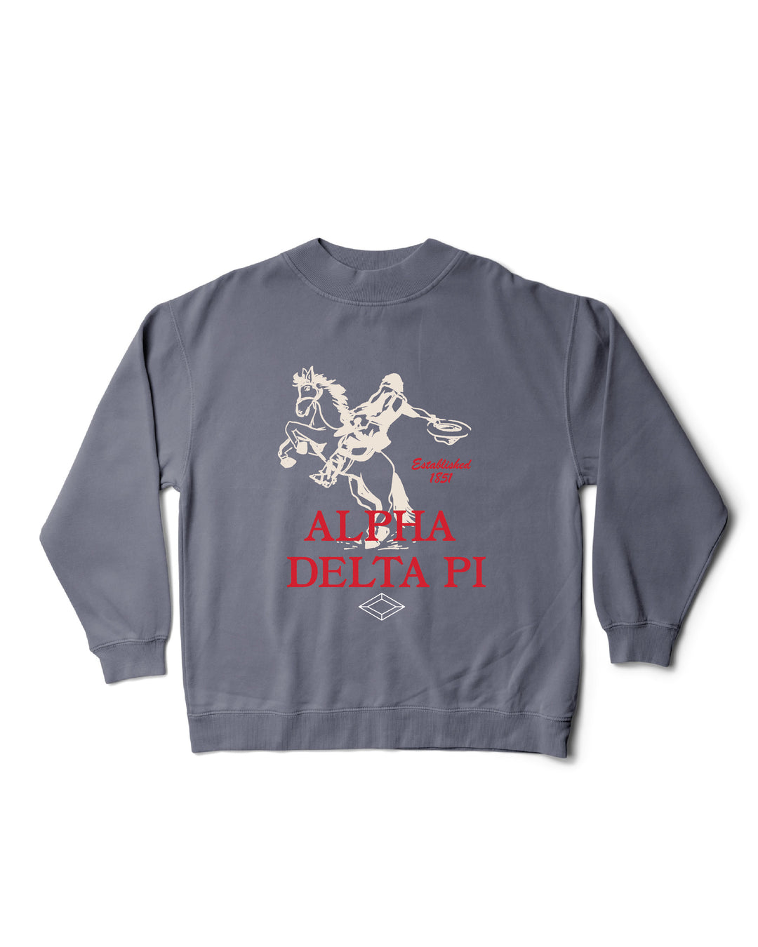 Rodeo Mock Neck Sorority Crewneck