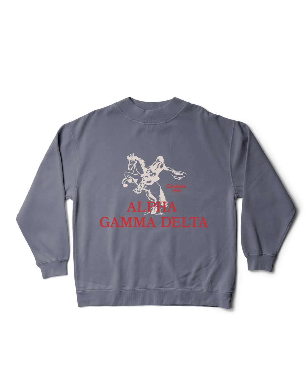 Rodeo Mock Neck Sorority Crewneck