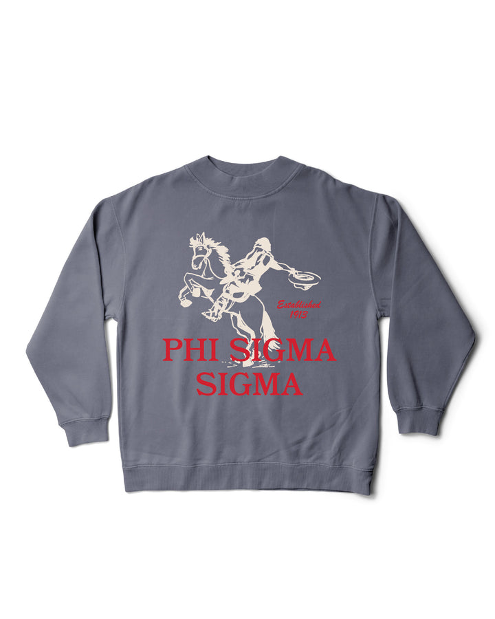 Rodeo Mock Neck Sorority Crewneck