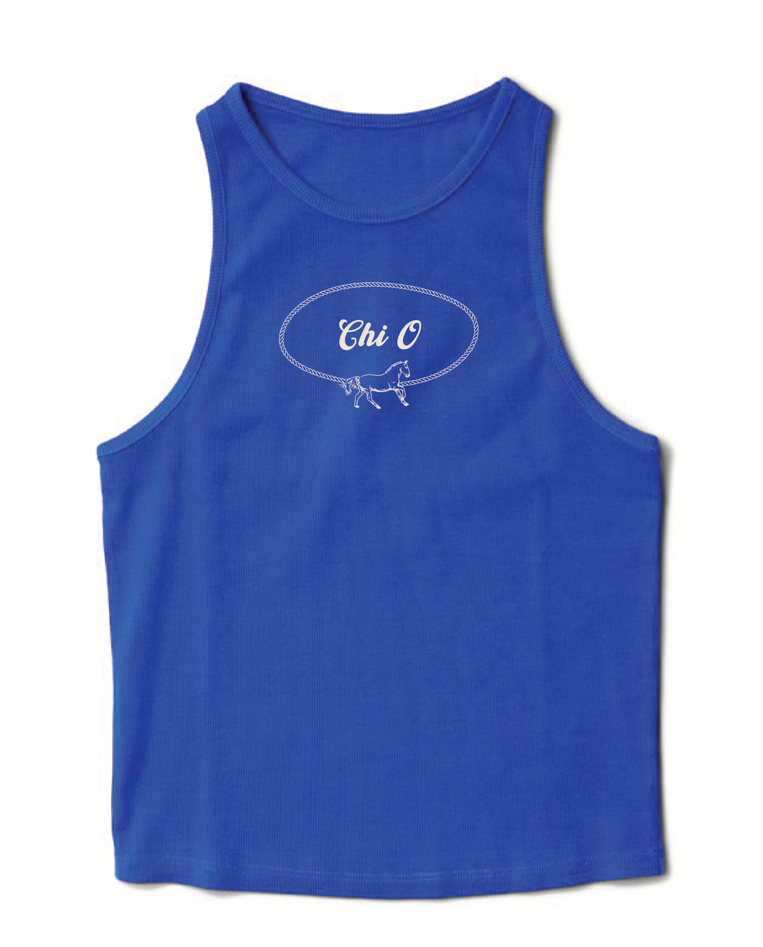 Rodeo Varsity Blue Sorority Tank
