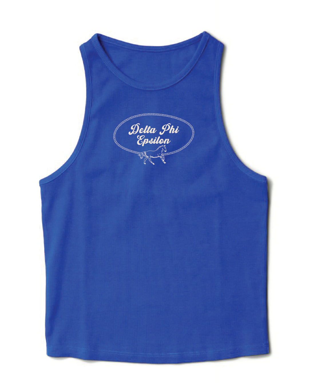 Rodeo Varsity Blue Sorority Tank