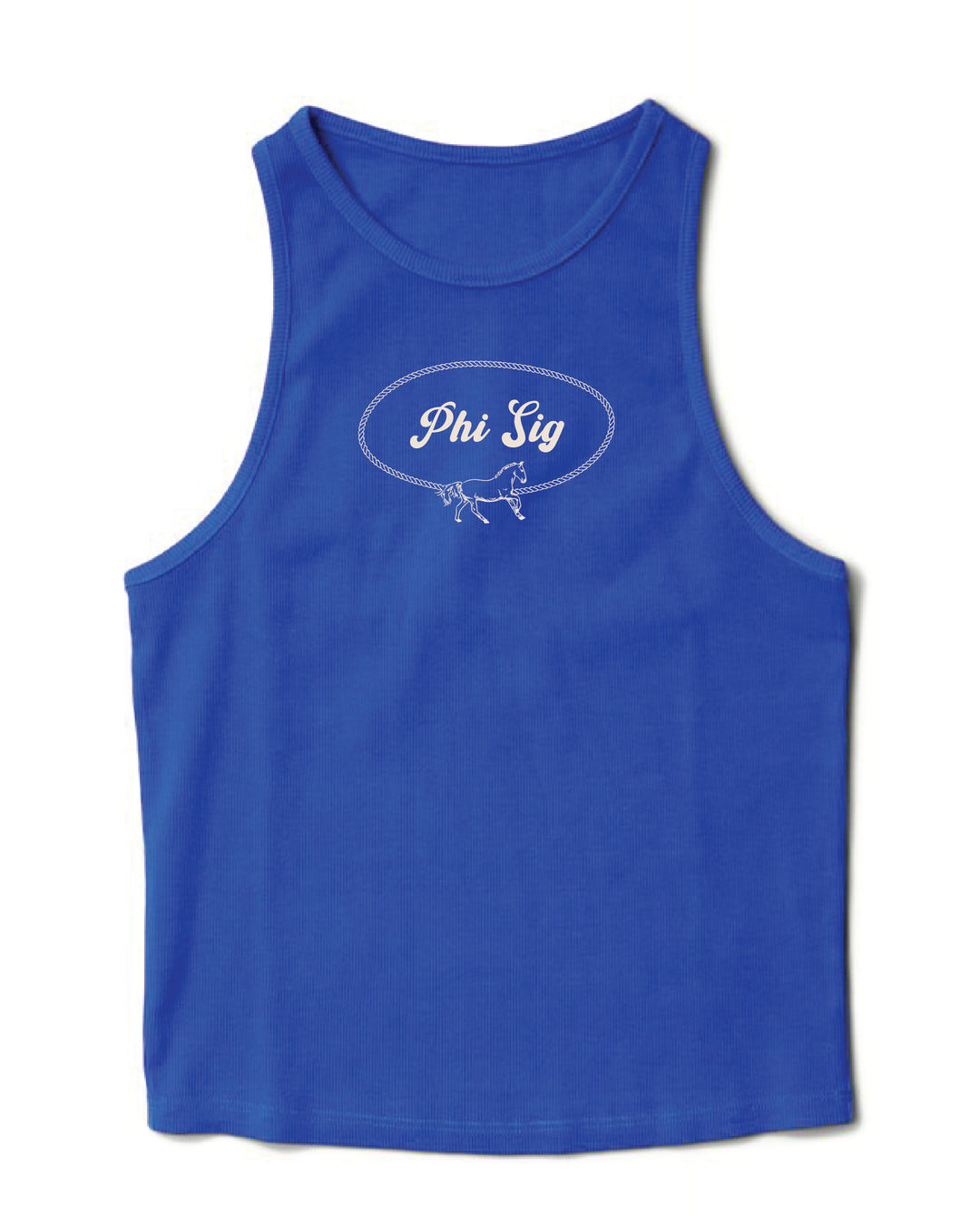 Rodeo Varsity Blue Sorority Tank