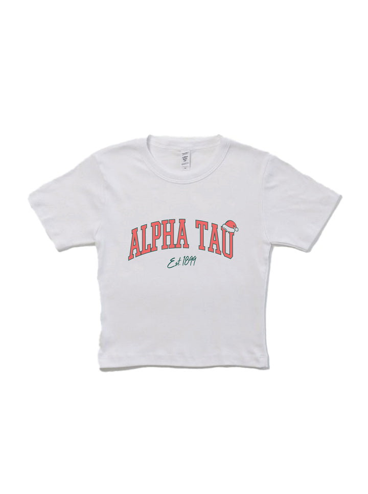 Santa Hat Sorority Baby Tee