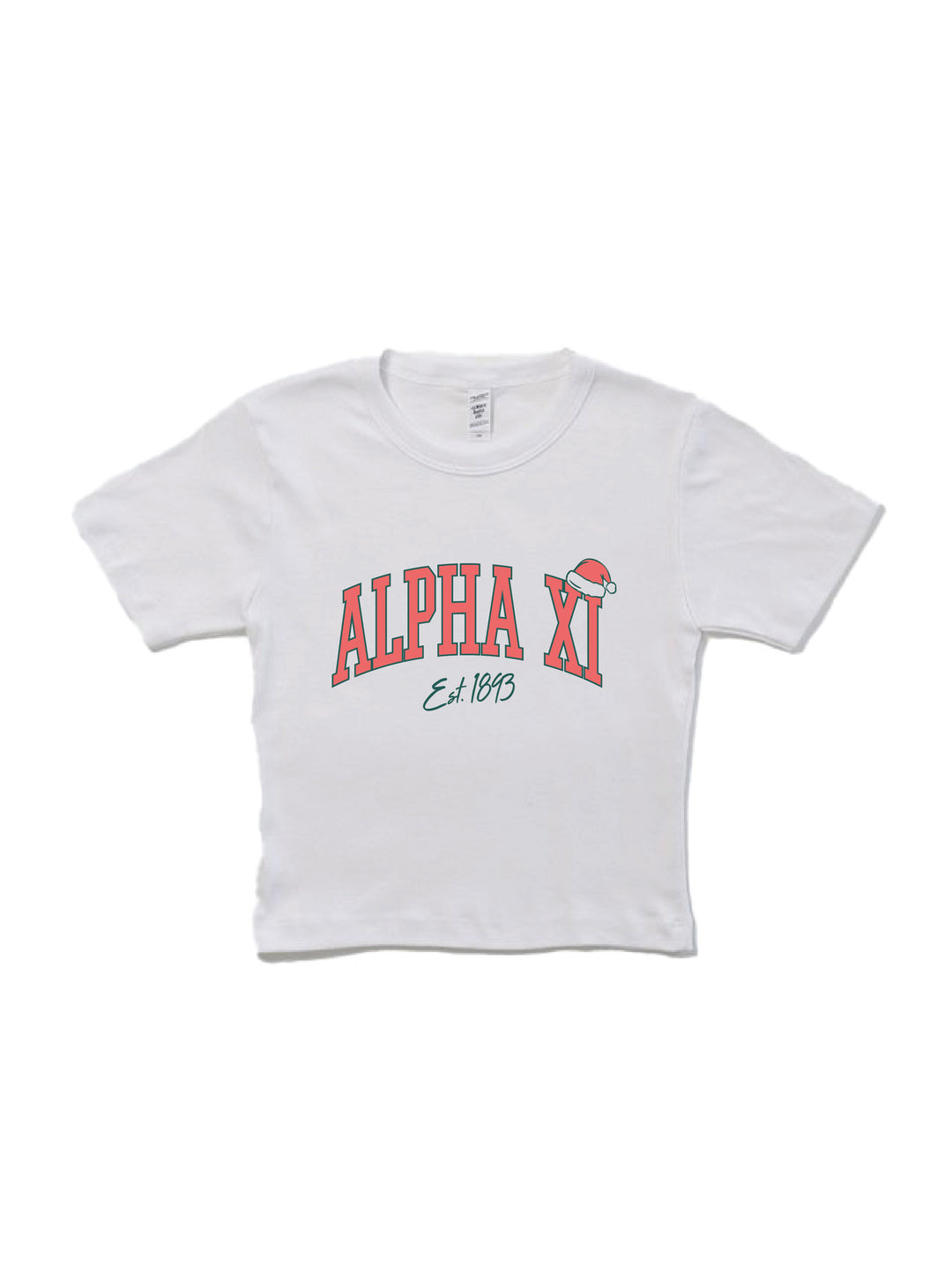 Santa Hat Sorority Baby Tee