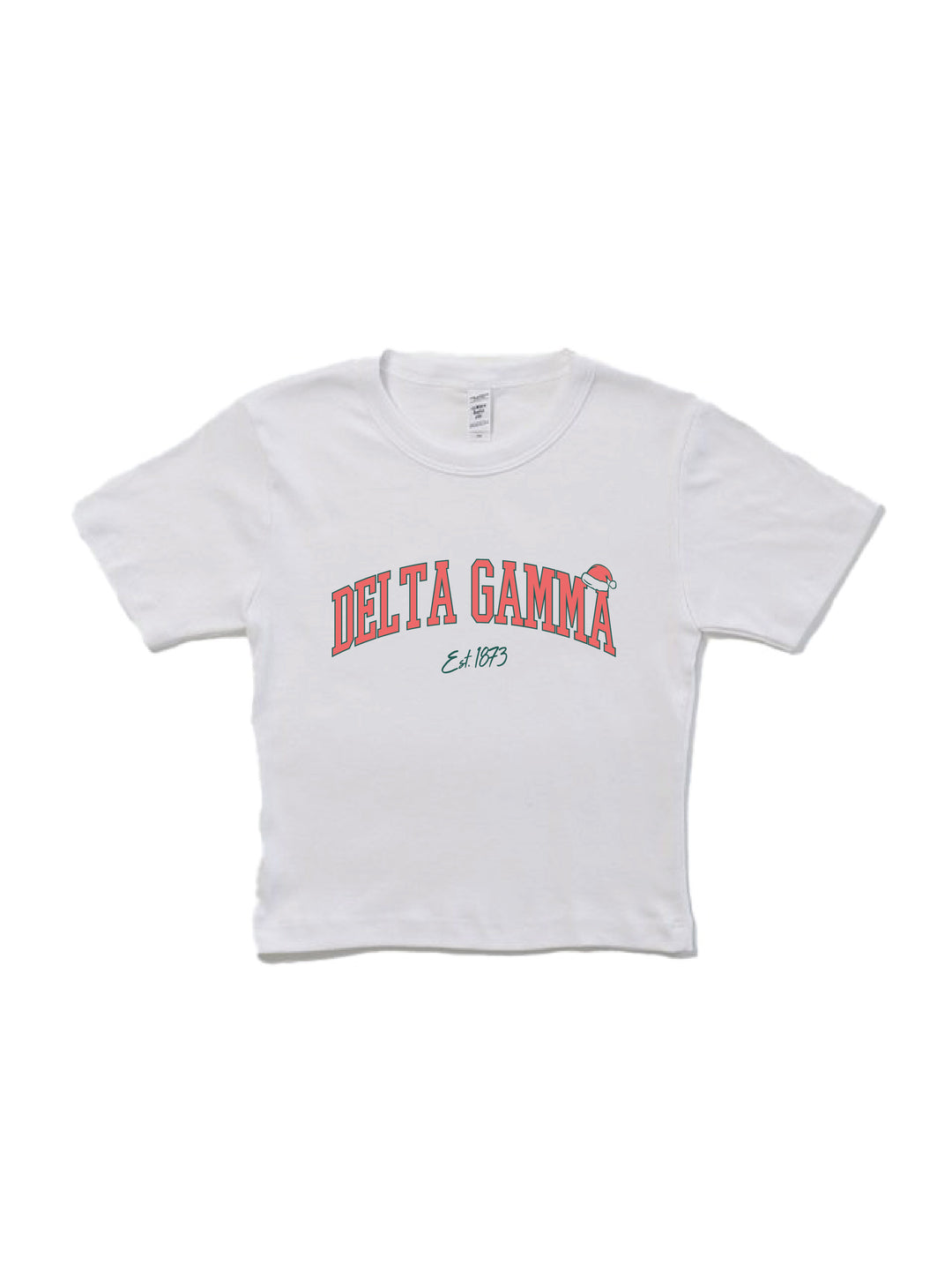 Santa Hat Sorority Baby Tee