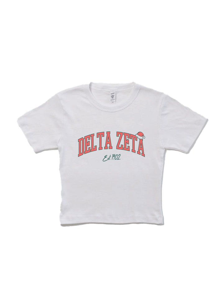 Santa Hat Sorority Baby Tee