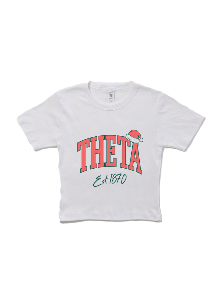 Santa Hat Sorority Baby Tee