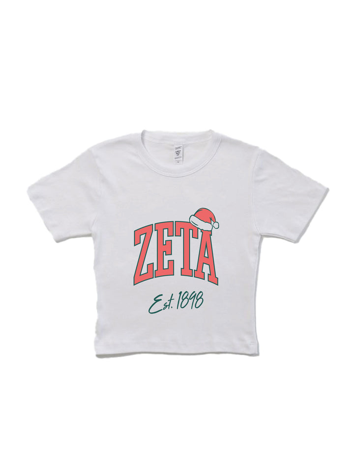 Santa Hat Sorority Baby Tee