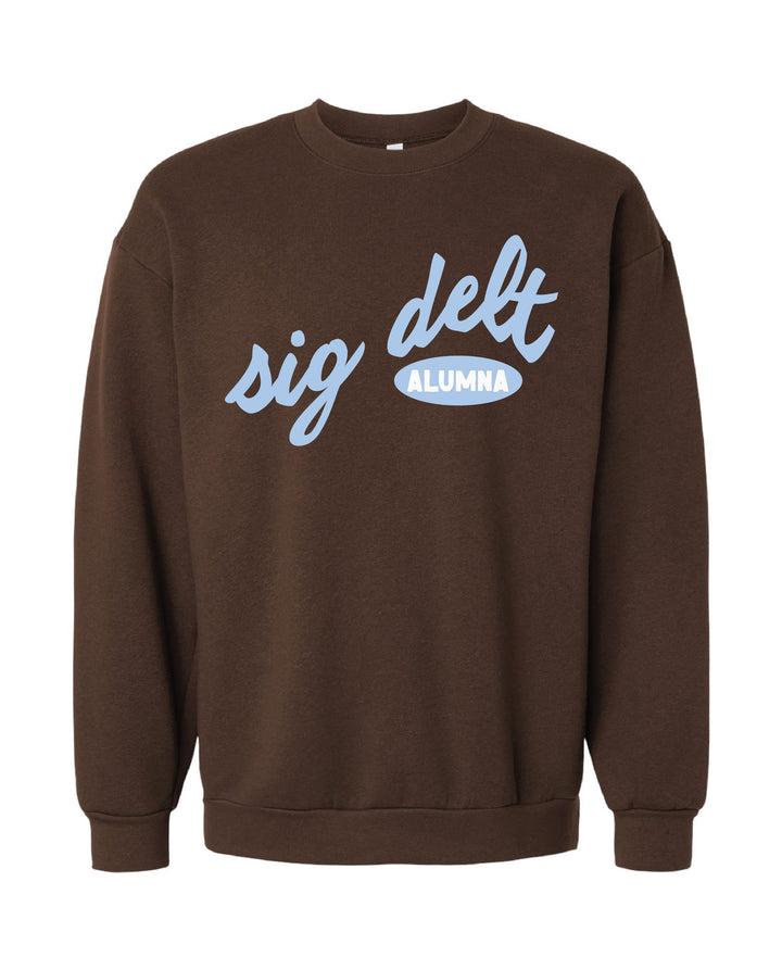 Script Alumna Sorority Crewneck
