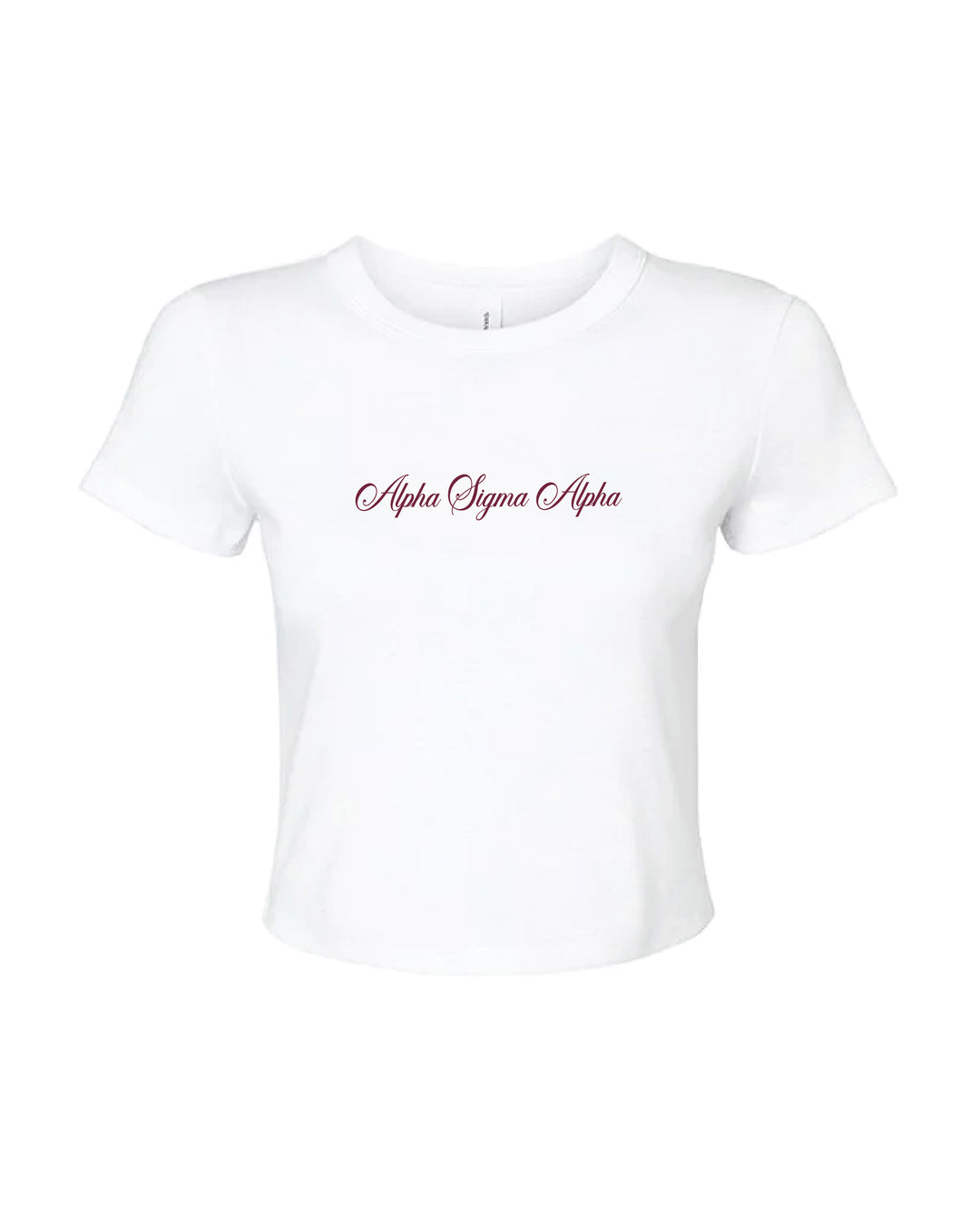 Script Sorority Baby Tee