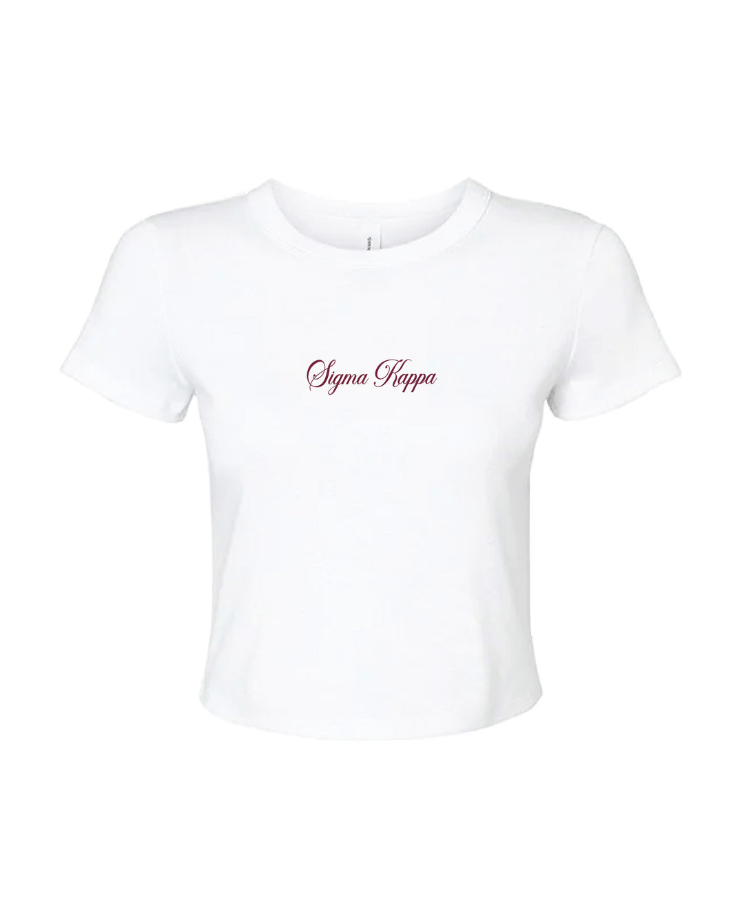 Script Sorority Baby Tee