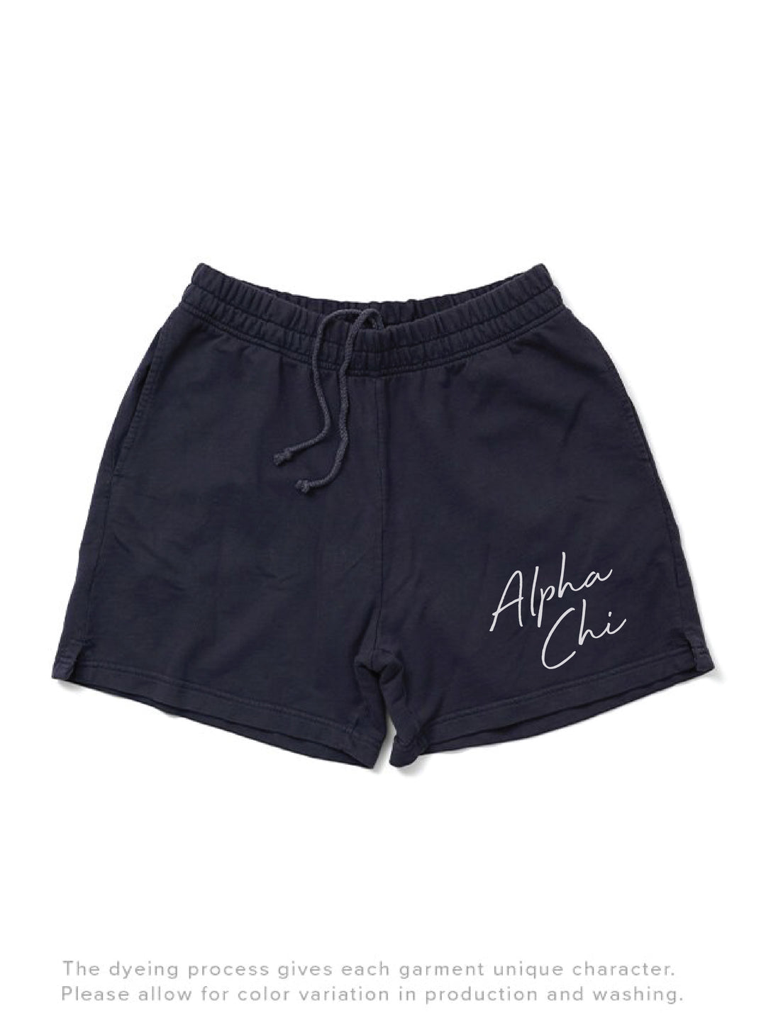 Script Midnight Sky Sorority Shorts