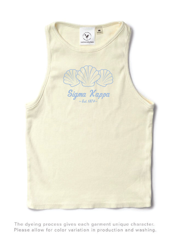 Seashell Vanilla Ice Matching Set Tank