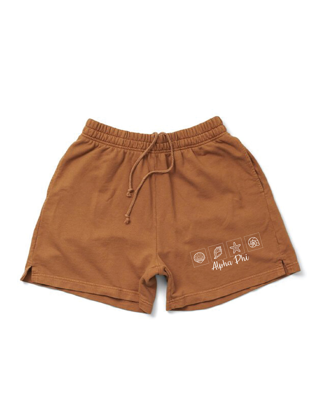 Seashell Caffeine Sorority Shorts