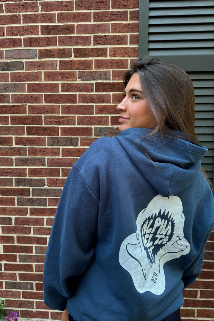 Shark Alpha Delta Pi Hoodie