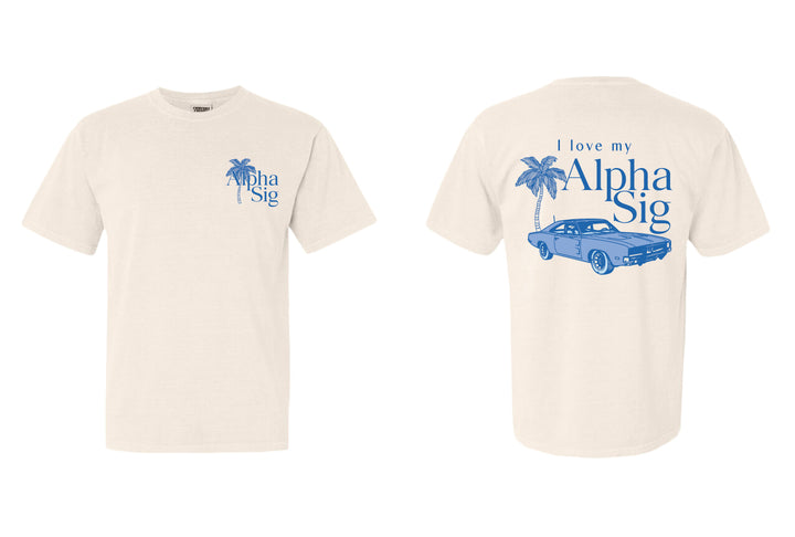 Significant Other Palm Tree Sorority Tee