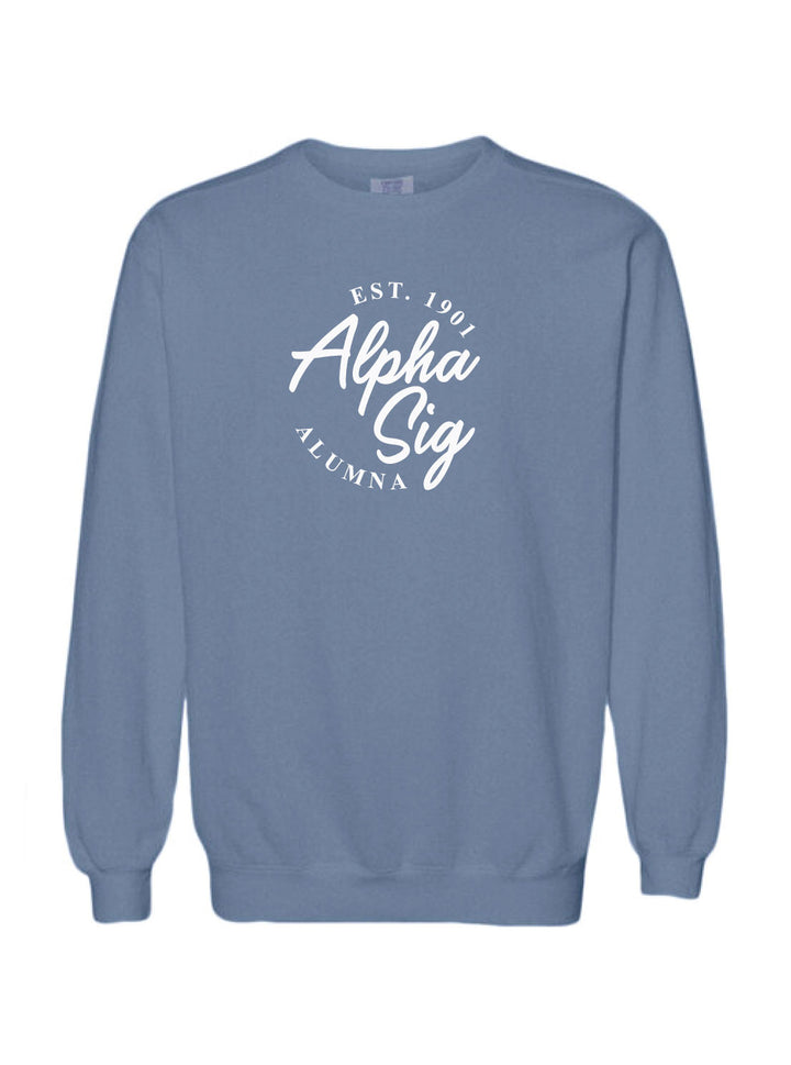 Alumna Simple Sorority Crewneck