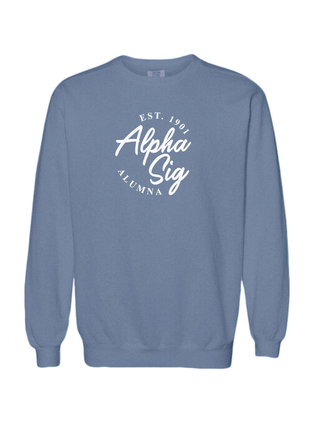 Alumna Simple Sorority Crewneck - 2XL - 3XL