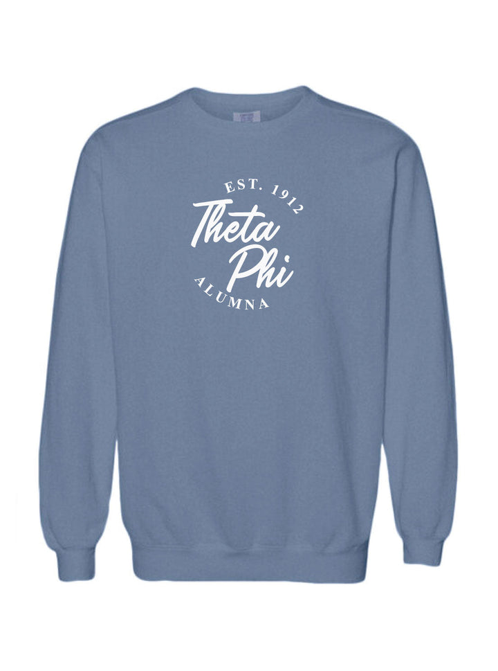 Alumna Simple Sorority Crewneck - 2XL - 3XL