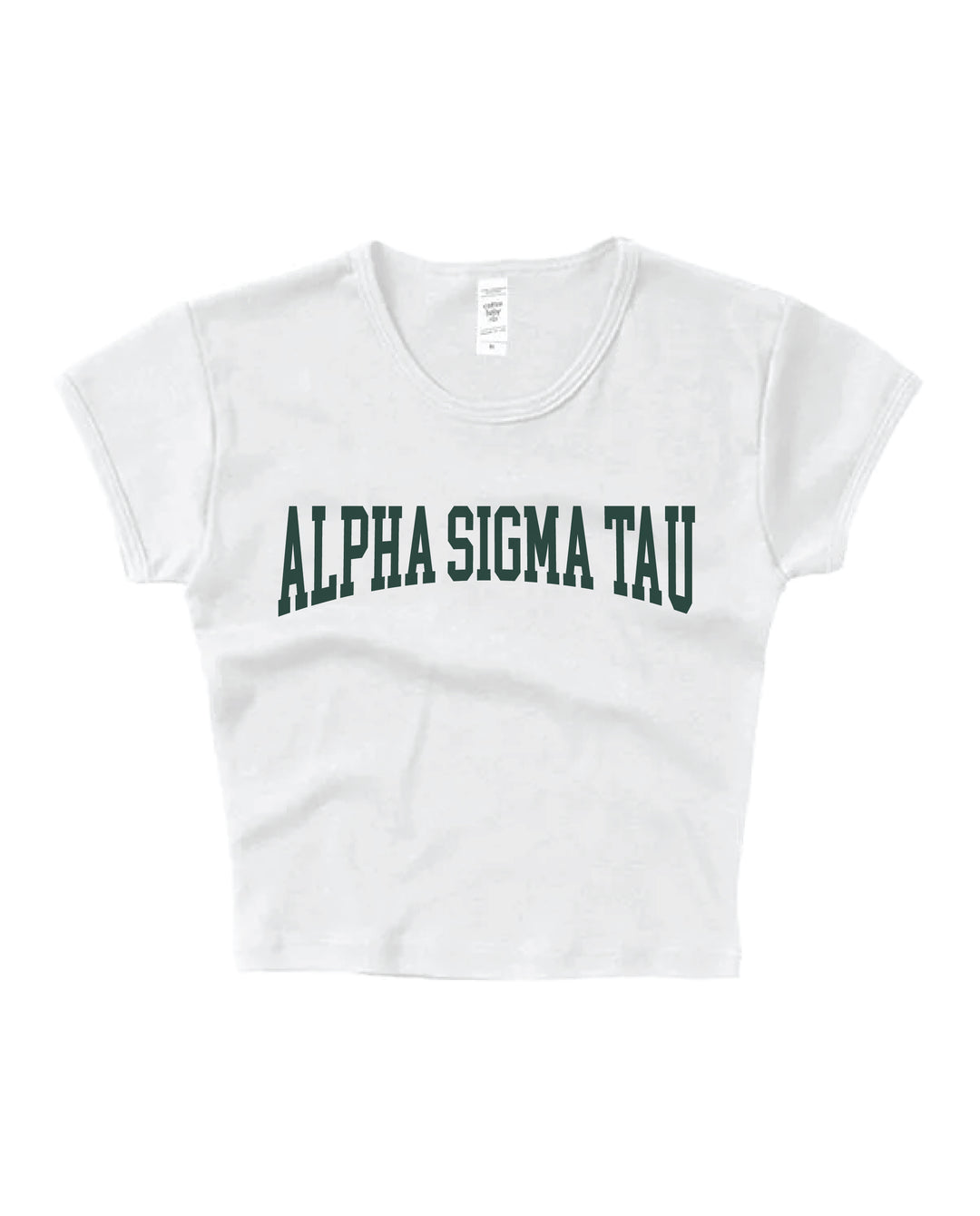 Everyday Dark Green Sorority Baby Tee