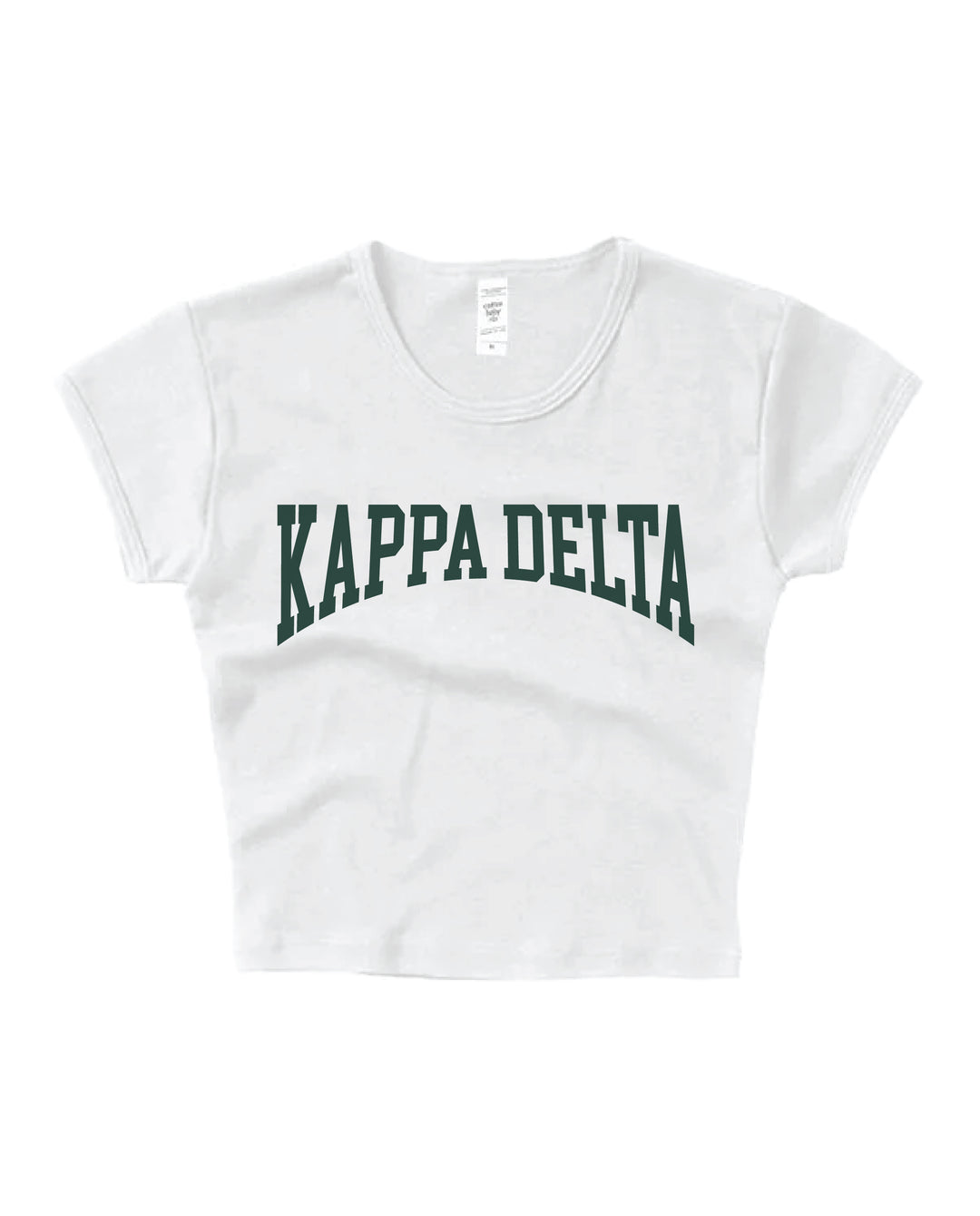 Everyday Dark Green Sorority Baby Tee
