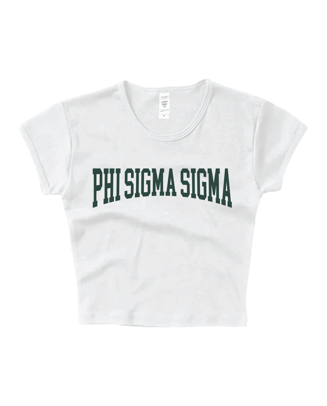 Everyday Dark Green Sorority Baby Tee