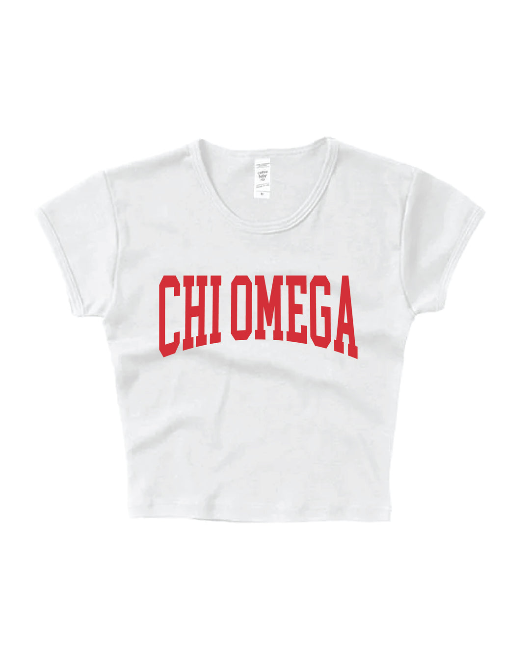 Everyday Red Sorority Baby Tee