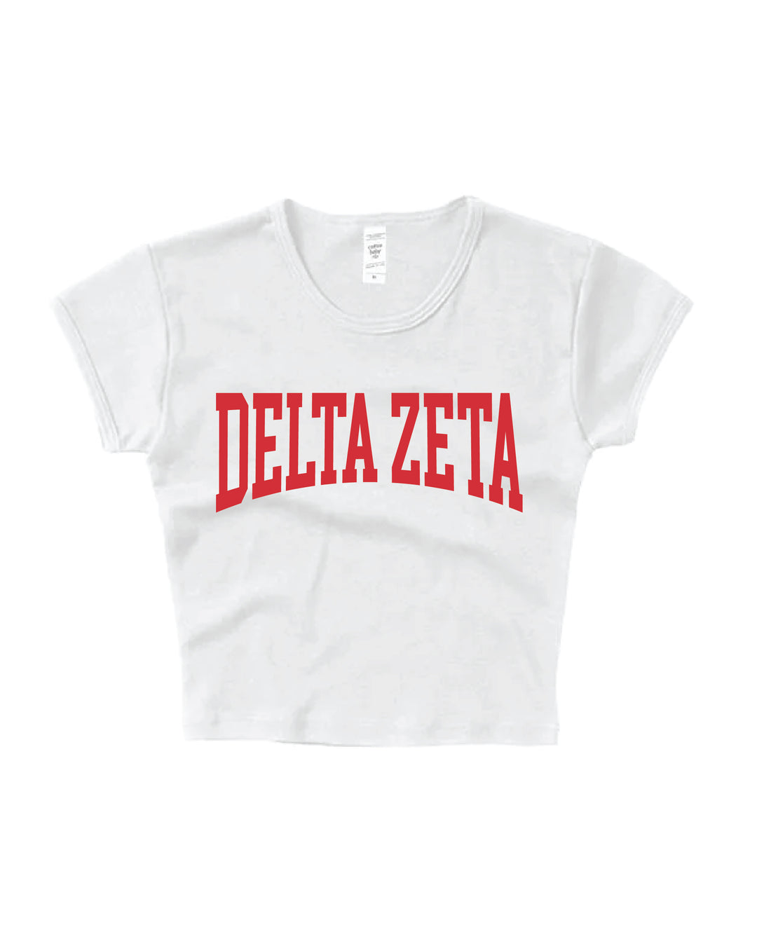 Everyday Red Sorority Baby Tee