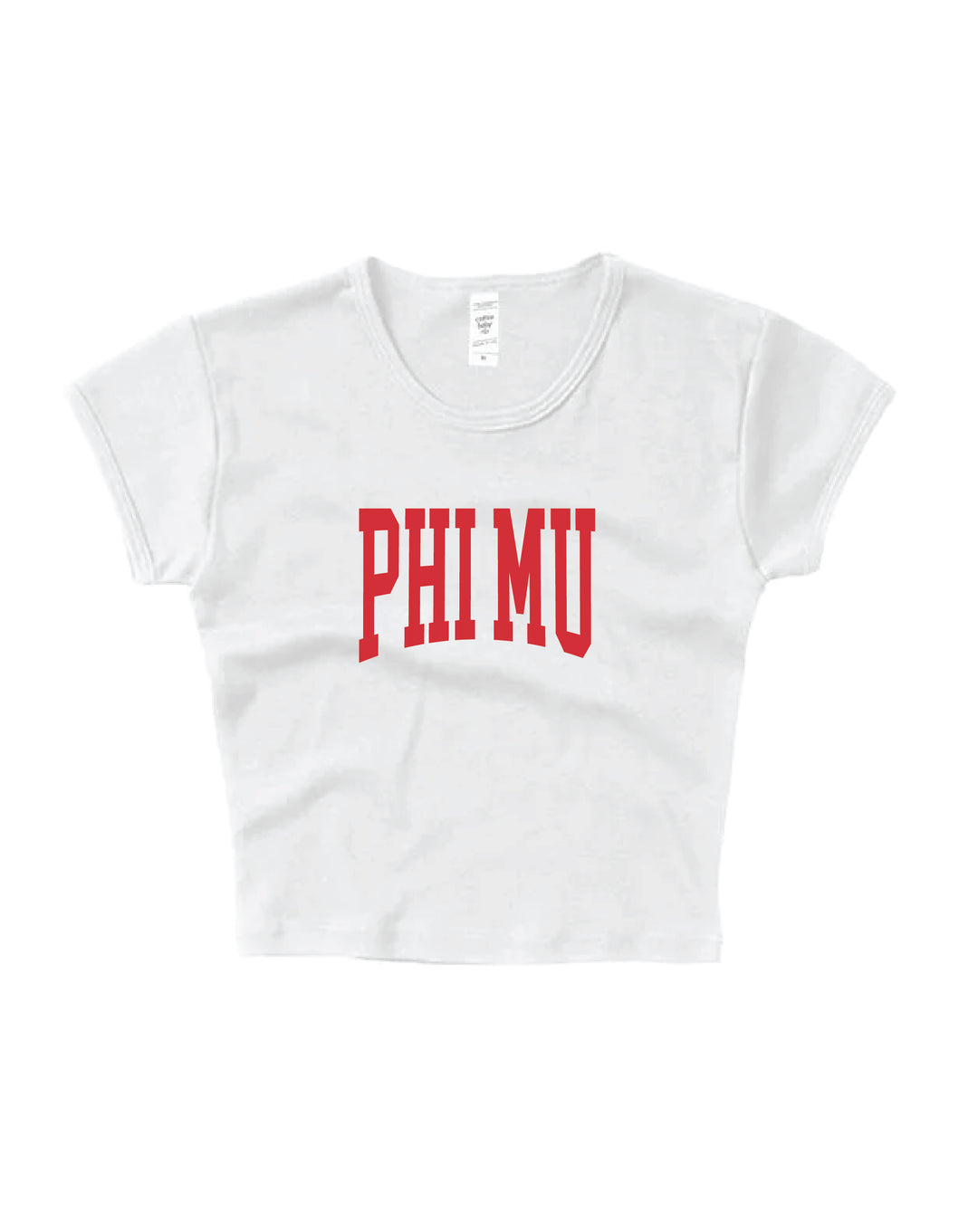 Everyday Red Sorority Baby Tee