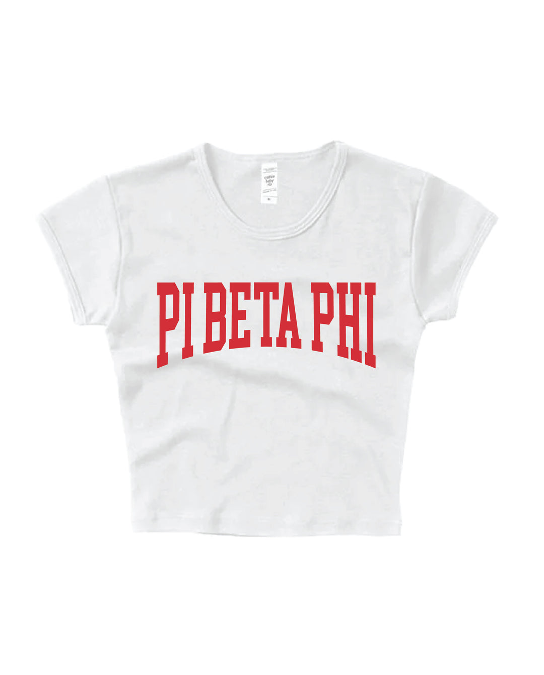 Everyday Red Sorority Baby Tee