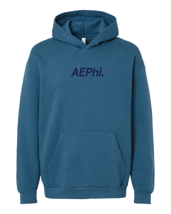 Simple Embroidered Hoodie - 2XL - 3XL