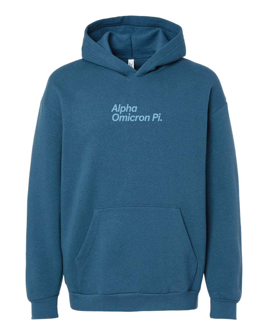 Simple Embroidered Hoodie - 2XL - 3XL