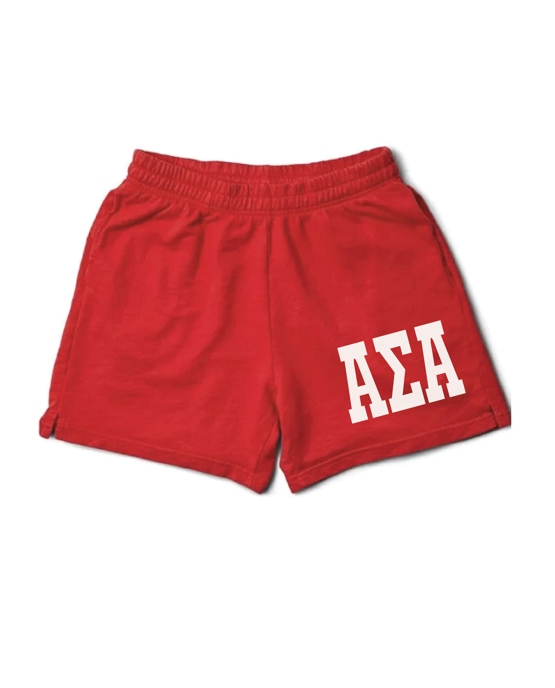 Everyday Red Sorority Shorts
