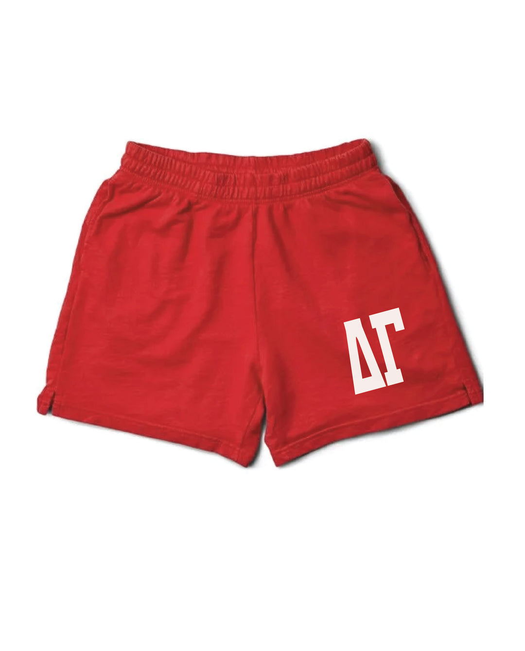 Everyday Red Sorority Shorts